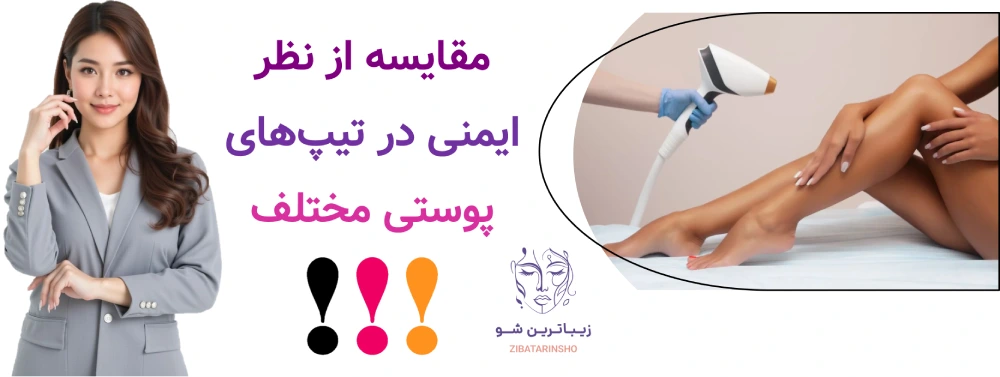 الیت پلاس بهتر است یا دایود؟ مقایسه از نظر ایمنی در تیپهای پوستی مختلف